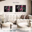 «Diana of Versailles», reproduction de peinture sur toile rose et verte-93058880