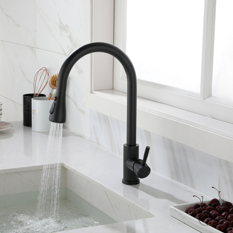 LivEditor Pull Out Kitchen Faucet