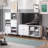 Keriana Large TV Stand | Tool-Free Assembly