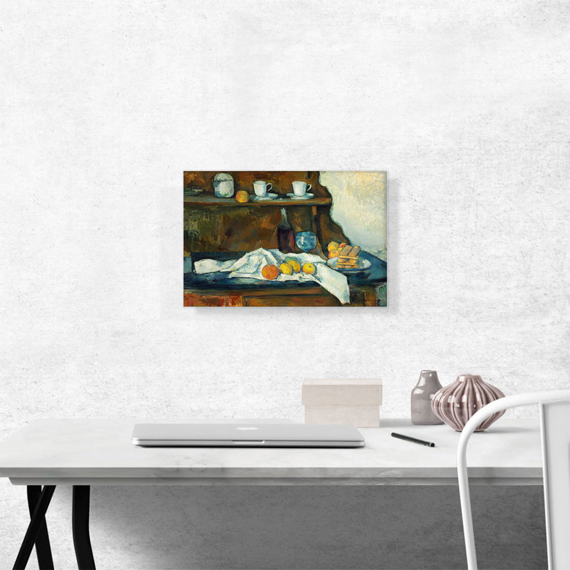 The Buffet 1887 - Impression, H 12 po x l 18 po x P 1,5 po