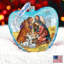 5.5'' Handmade Glass Animals Holiday Shaped Ornament