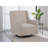 Latte Swivel Glider Chair