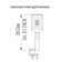 Massage/Jet Handheld Shower Head 1.8 GPM GPM