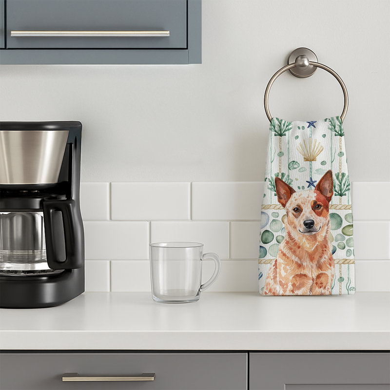 Serviette de cuisine Red Heeler, Bouvier australien Red Heeler