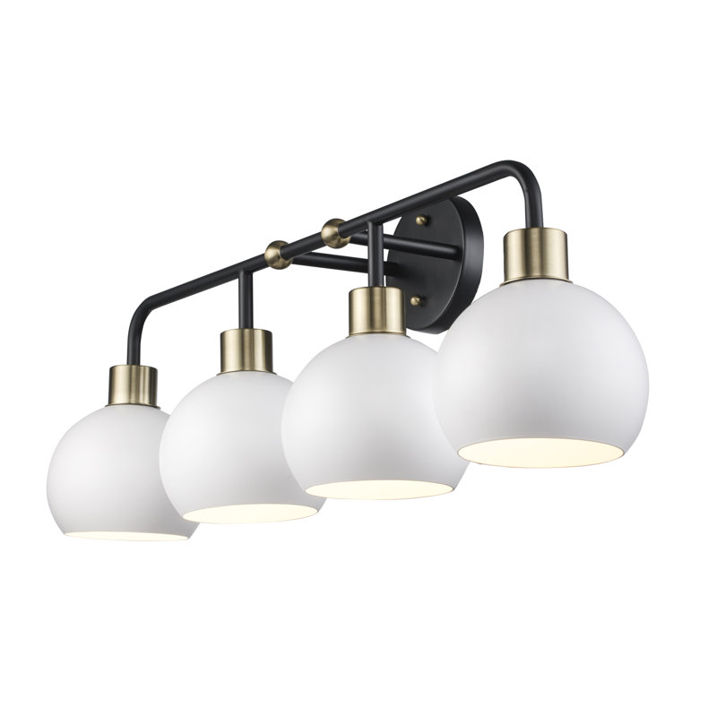 Éclairage pour meuble-lavabo à intensité variable Pupo, Blanc, 4