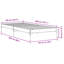 Vidaxl Bed Frame Metal-1306490480-1306490487