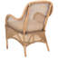 Chaise d'appoint en rotin avec coussin Milliron-504825348