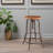 Solid Wood Round Stool, 22x22x29