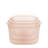 Zip Top Reusable Food Storage Bags | 3 Dish Set [Peach] | Microwave, Dishwasher and Freezer Safe-1479312844