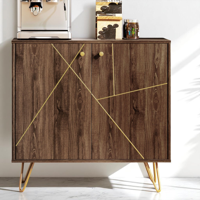 Heathfield Brown Sideboard With Adjustable Shelf