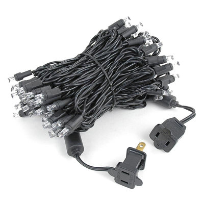 Outdoor 100 - Bulb 50'' Plug-in LED Wide Angle LED String Light