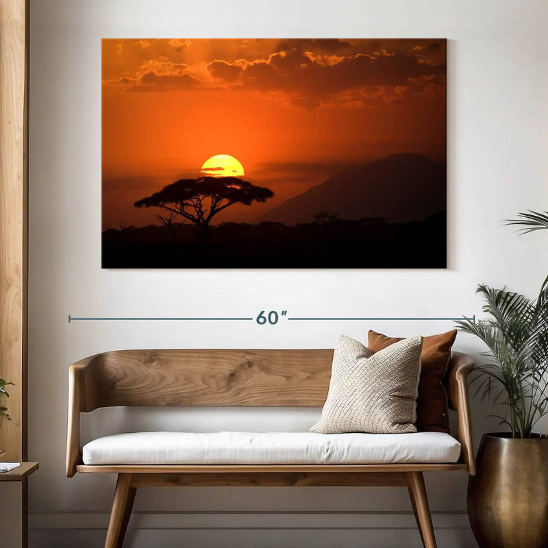 Coucher de soleil africain I