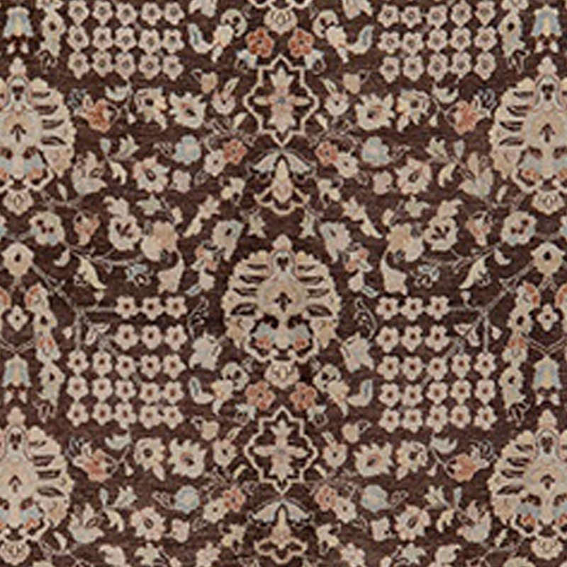 Tapis en laine teint à la main Oushak