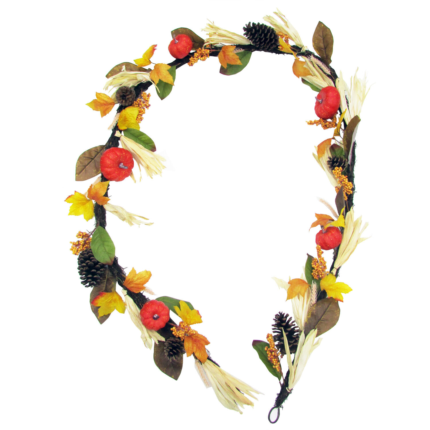 108'' in. Faux Garland