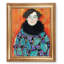 Reproduction d'art classique, encadré doré «World», par Gustav Klimt-161915897