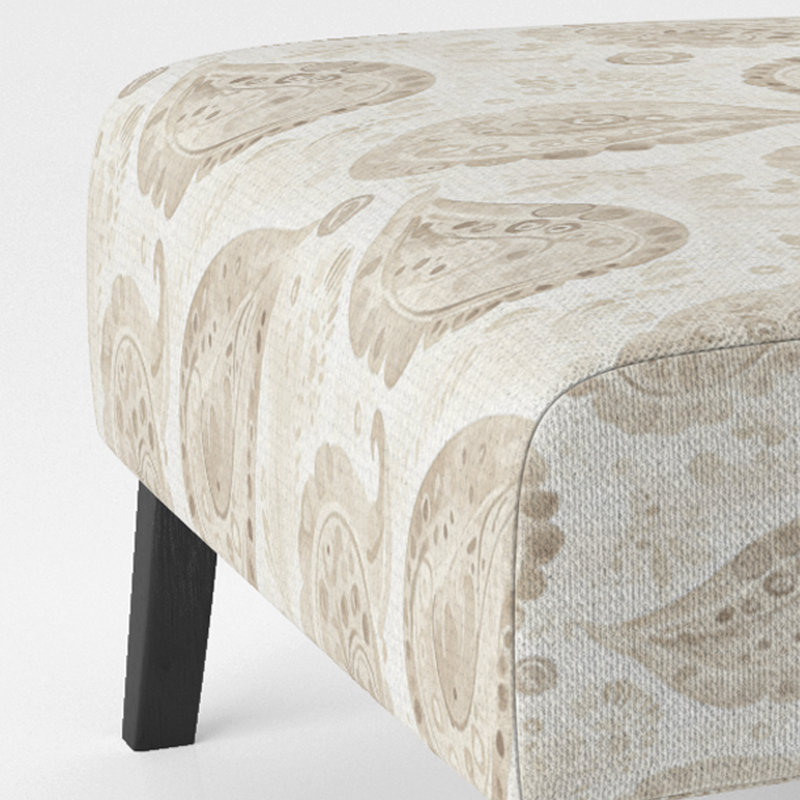 Fauteuil de chambre Modern, Pantoufle sans accoudoirs