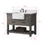 Meuble-lavabo simple 42 po Curiel-783796581