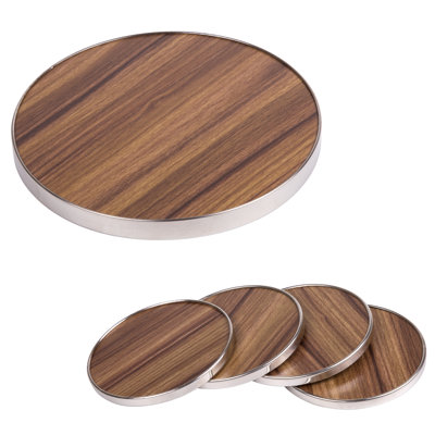 Wood Round 1 Piece Coaster