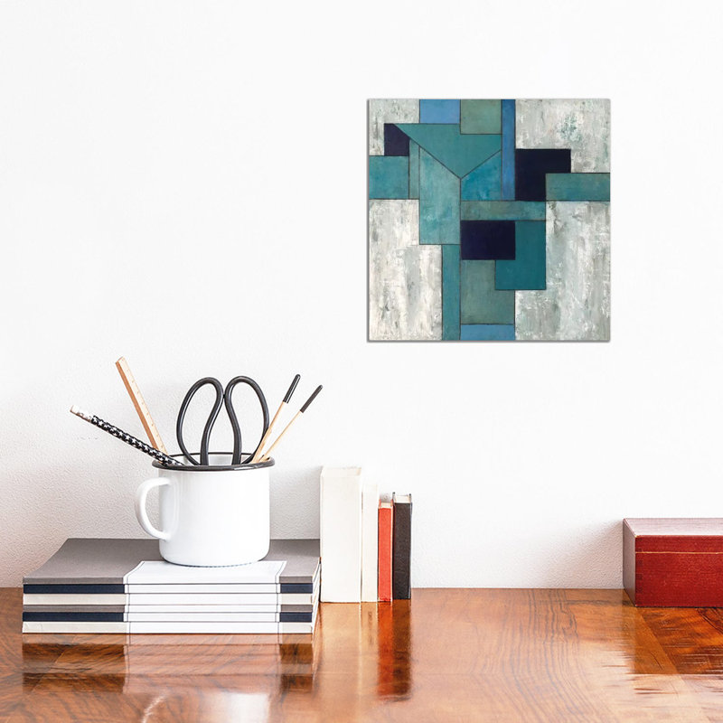 Still Standing by Stephen Cimini - Painting on Canvas, 30.48 cm H x 30.48 cm W, Wrapped Canvas
