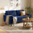 Falco 70" Velvet Square Arm Sofa-124510423
