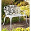 Banc de jardin en aluminium Grapevine-472217667