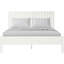Lit plateforme en bois avec tête de lit à lattes Graham-87380366-87380365