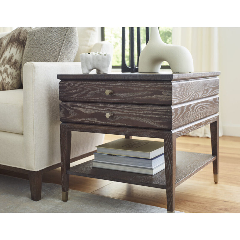 Maidstone Solid Wood End Table, Pier