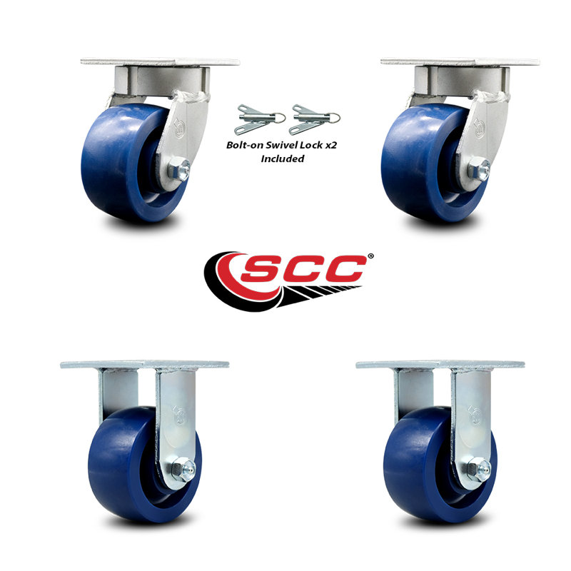 Kingpinless Solid Poly Caster