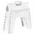 1 - Step Plastic Lightweight Folding Step Stool-369287866