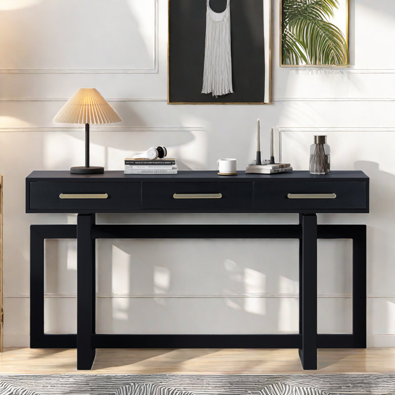 Console de 57 po Otterbein, Noir