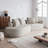 Boneless Modern Chenille Upholstered Oversized Sectional Sofa With Extra Deep & Wide Seat, 4-Seater Cloud Couch For Comfort And Style-558823680-558823685