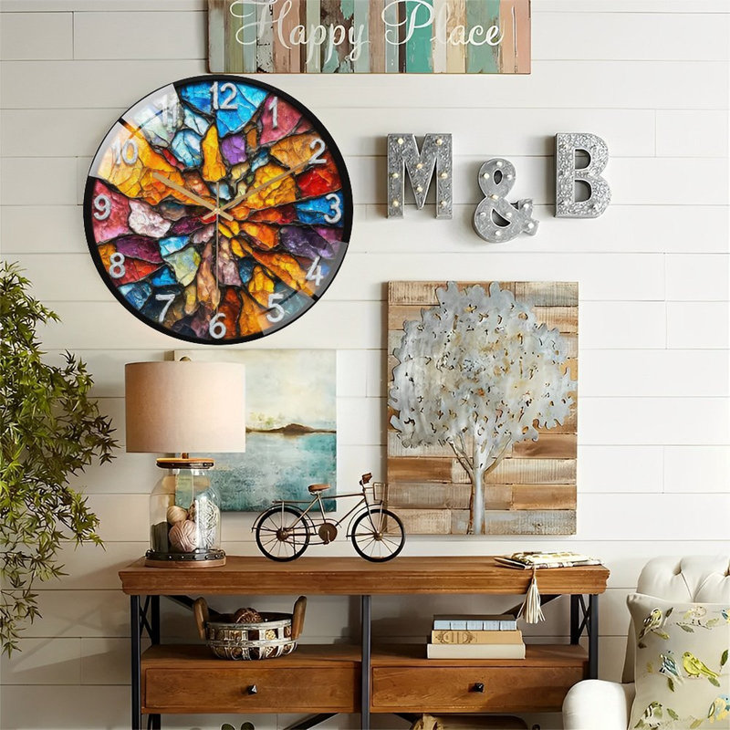 Horloge murale 12 po