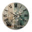 Horloge murale Subtle Serenity II - Collages abstraits surdimensionnés-199474891