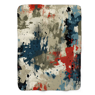 Distressed Military - 1 Piece Premium Blanket