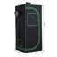 Outsunny Grow Tent Hydroponic Adjustable Vents Floor Tray 60 x 60 x 140 cm