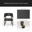 Chaise de salle à manger et de jeu en similicuir-1567237397