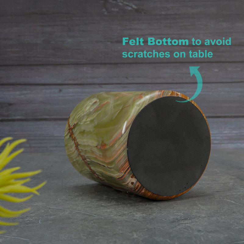 Marble Round Utensil Crock