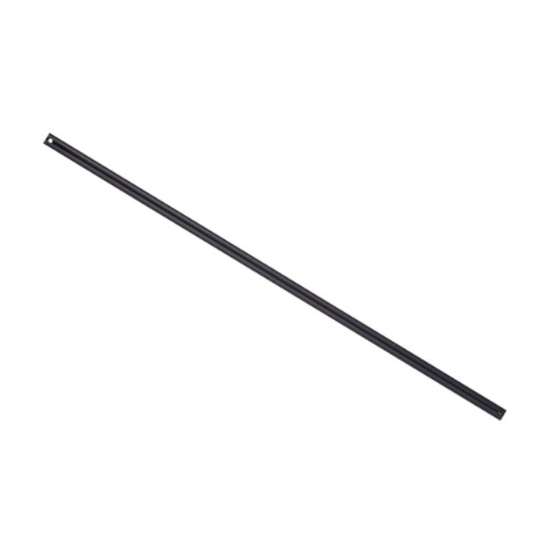 12" Outdoor Ceiling Fan ½" Inner Diameter Downrod Black for Abyss, 12" H x 1" W x 1" D, Black