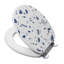 Flexi-Fix Round Hard Toilet Seat-116653007