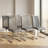 Amari Modern Faux Leather Cantilever Dining Chairs with Chrome Frame-272918717-272918716