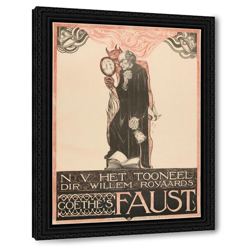 N V Het Tooneel Dir de Royaards Goethe's Faust (1919), H 32 po x l 25 po