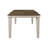 Efthychia Rectangular Dining Table in Brown and Cream