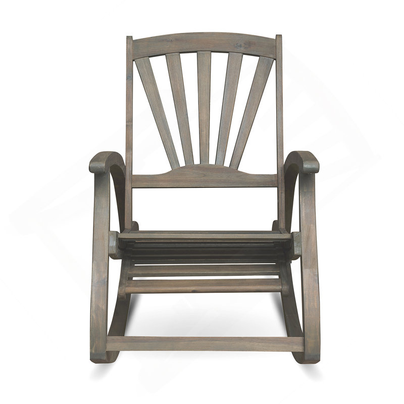 Chaise à bascule inclinable
