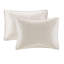 Couvre-lit réversible crème King - Garnissage en coton prélavé pour plus de douceur, texture matelassée, dimensions surdimensionnées pour un meilleur ajustement, comprend 2 taies d'oreiller. Parfait pour des nuits reposantes et un lit élégant.
