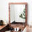 Black walnut solid wood clamshell dresser