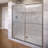 Deluxe - W x 71.5'' H Bypass Door Framed Shower Door with-14170712-14170711