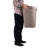 Plastic Rolling Laundry Hamper with Handles-73312124