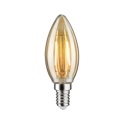 2W E14 LED Retro-Glühbirne Bernstein Rubio