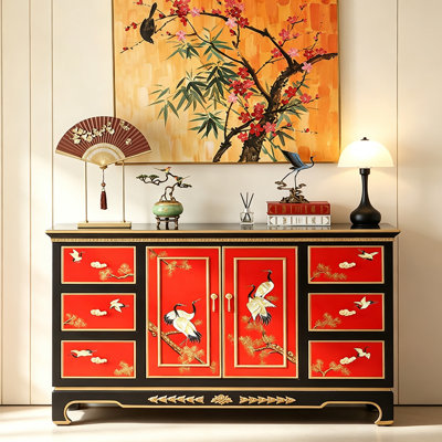 Buffet haut de gamme rétro de style chinois