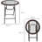 Snelson Folding Steel Coffee Table